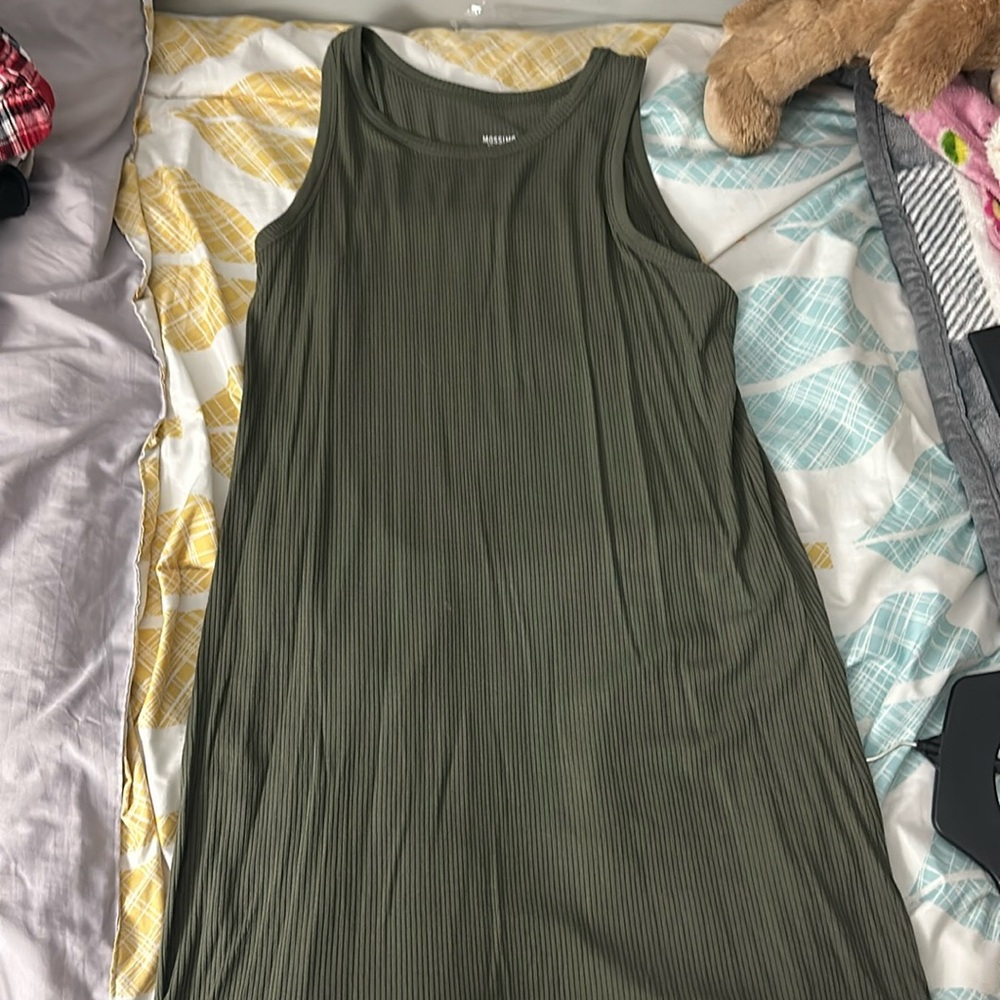 Green dress